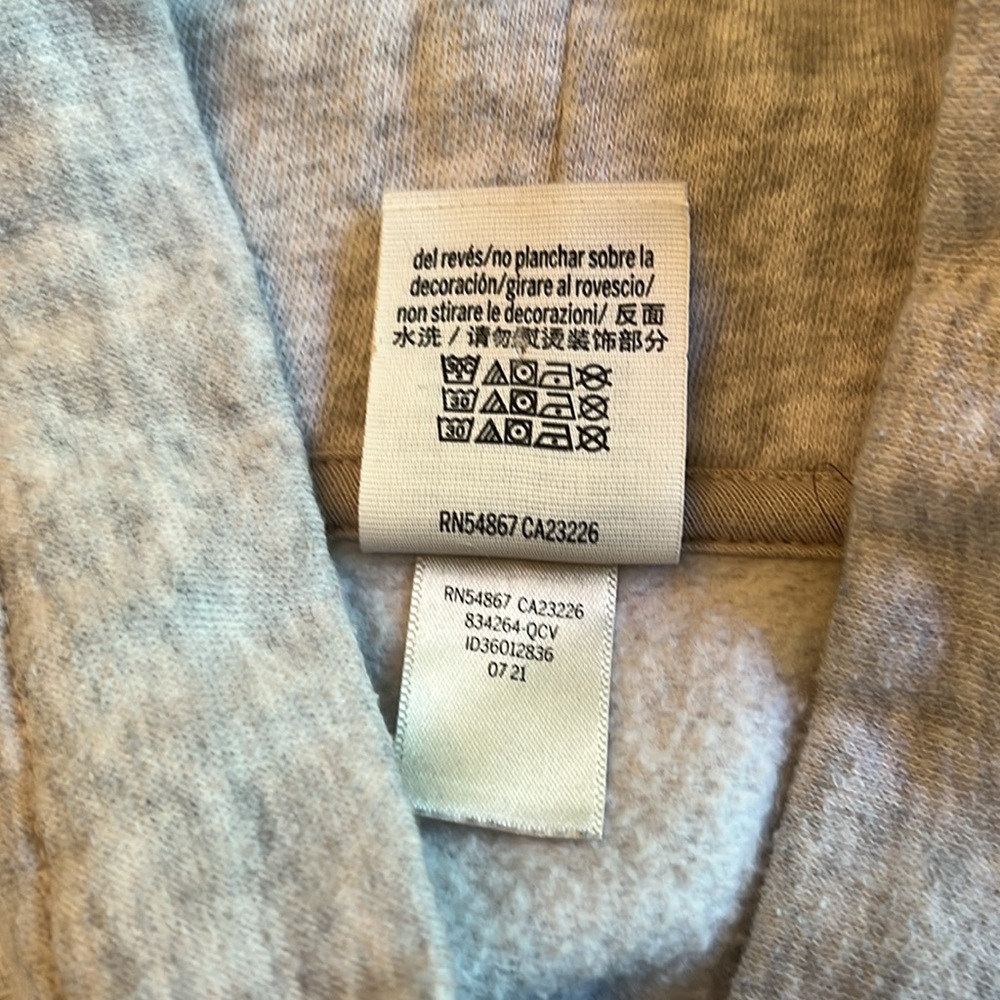 Victoria's Secret PINK Everyday Lounge COWL Neck Sweatshirt Heather Grey XXL - Picture 13 of 16